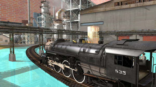 Скриншот из Trainz 2019 DLC: The BiDye Traction Railroad Route
