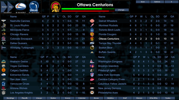 Executive Hockey game for Linux 1