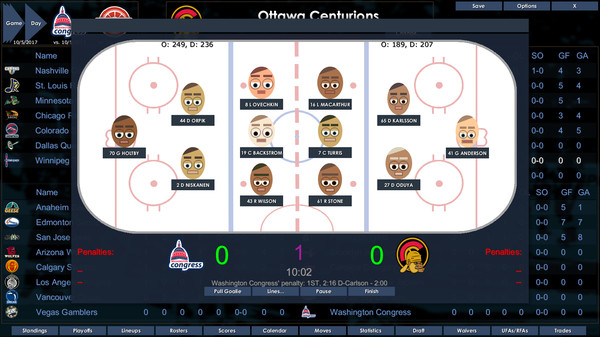 Скриншот из Executive Hockey