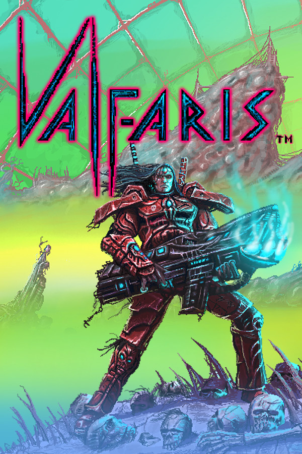 Steam portrait for Valfaris.
