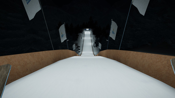 Скриншот из Ski Jump VR