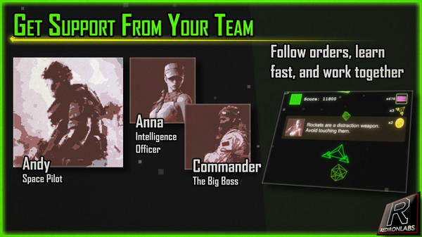 VectorWars VR game for Linux 1