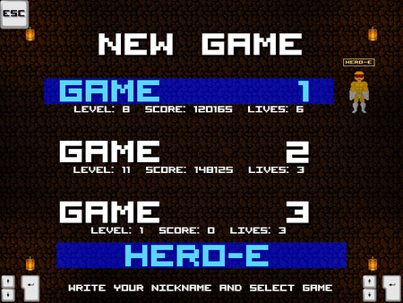Скриншот из HERO-E