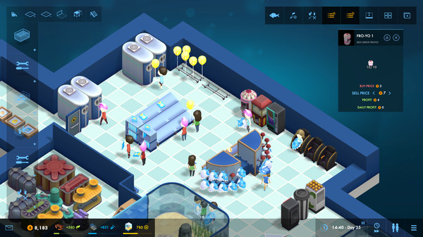 Megaquarium screenshot