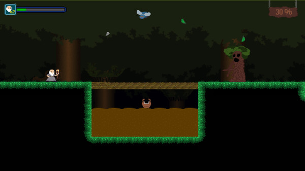 Kautic - The Bald Wizard game for Linux 1