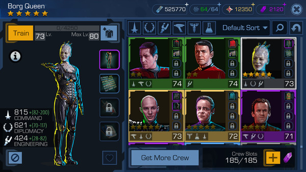 Star Trek Timelines recommended requirements