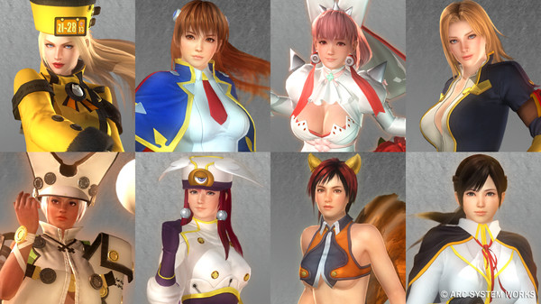 Скриншот из DOA5LR Arc System Works Mashup Set