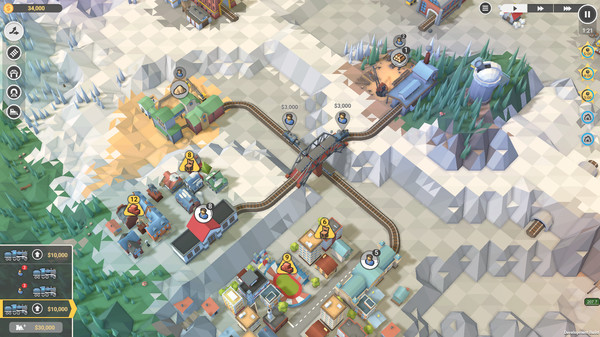 Скриншот из Train Valley 2