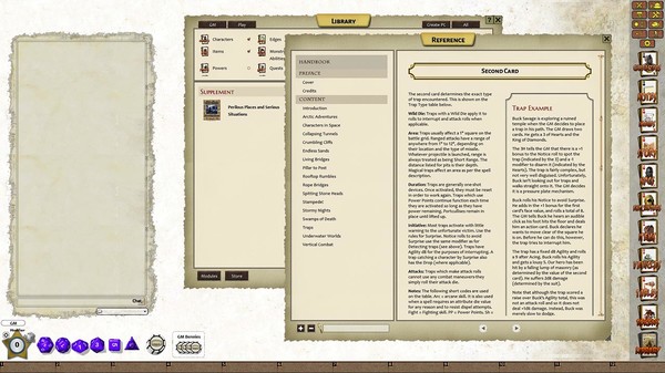 Скриншот из Fantasy Grounds - Perilous Places & Serious Situations (Savage Worlds)