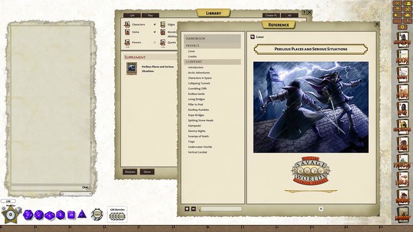 Скриншот из Fantasy Grounds - Perilous Places & Serious Situations (Savage Worlds)