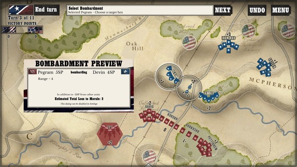 Gettysburg: The Tide Turns PC requirements