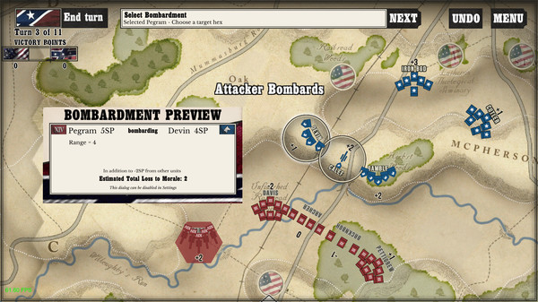 Скриншот из Gettysburg: The Tide Turns