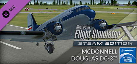 FSX Steam Edition: McDonnell Douglas DC-3™ cover art