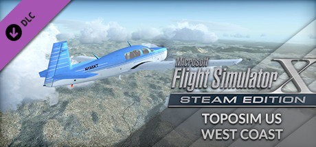 FSX Steam Edition: Toposim US West Coast Add-On cover art