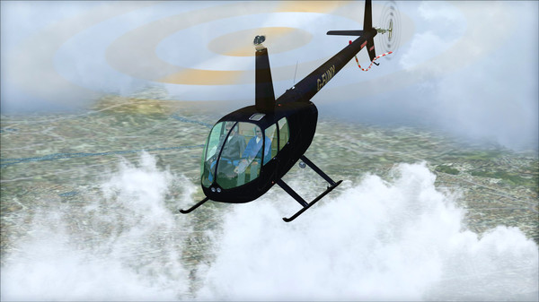 Скриншот из FSX Steam Edition: Robinson R44 Add-On