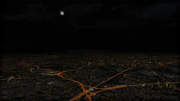 Скриншот из FSX Steam Edition: Night Environment: France Add-On