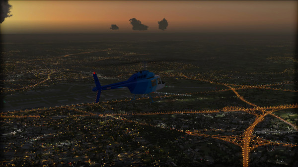 Скриншот из FSX Steam Edition: Night Environment: France Add-On