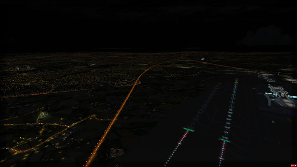 Скриншот из FSX Steam Edition: Night Environment: France Add-On