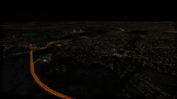 Скриншот из FSX Steam Edition: Night Environment: France Add-On