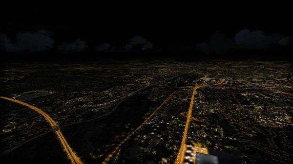 Скриншот из FSX Steam Edition: Night Environment: Germany Add-On