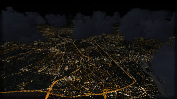 Скриншот из FSX Steam Edition: Night Environment: Germany Add-On