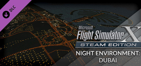 FSX Steam Edition: Night Environment: Dubai Add-On