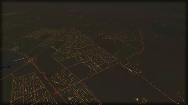 Скриншот из FSX Steam Edition: Night Environment: Dubai Add-On