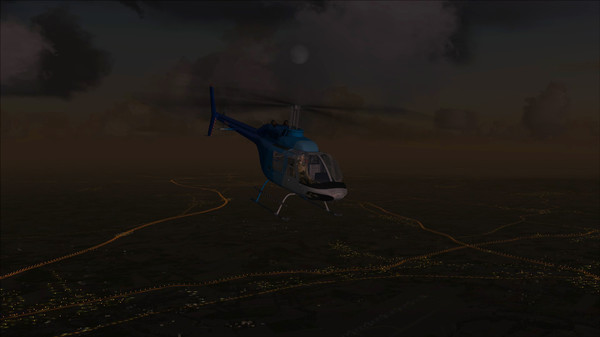 Скриншот из FSX Steam Edition: Night Environment: Alps