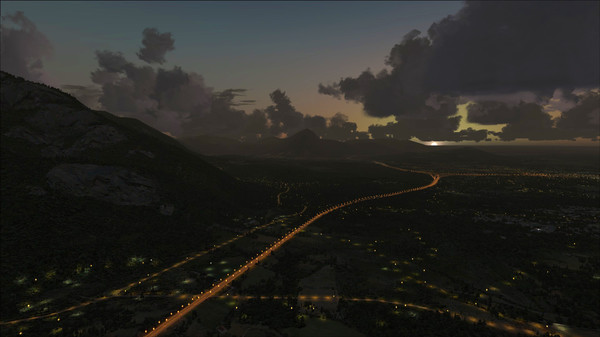 Скриншот из FSX Steam Edition: Night Environment: Alps