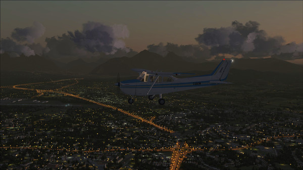 Скриншот из FSX Steam Edition: Night Environment: Alps