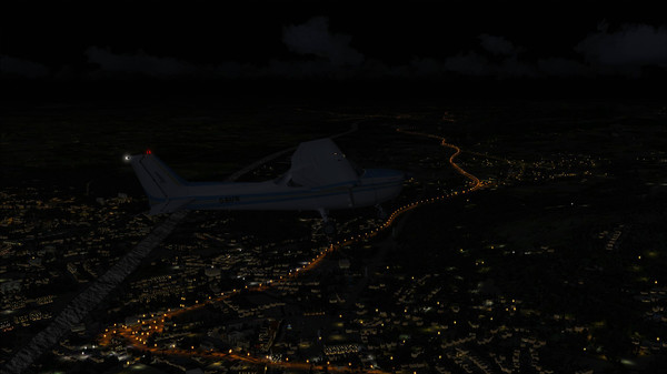 Скриншот из FSX Steam Edition: Night Environment: Alps