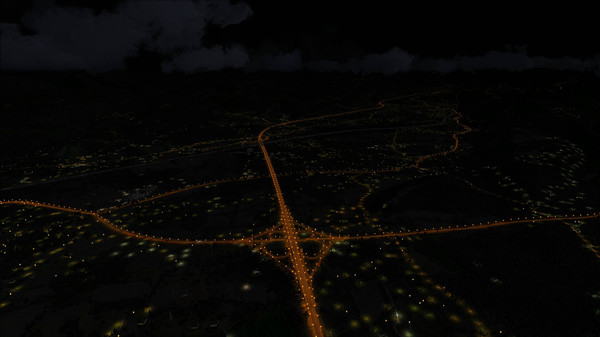 Скриншот из FSX Steam Edition: Night Environment: Alps