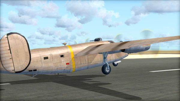 Скриншот из FSX Steam Edition: Consolidated B-24 Liberator Add-On