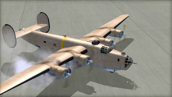 Скриншот из FSX Steam Edition: Consolidated B-24 Liberator Add-On