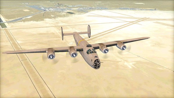 Скриншот из FSX Steam Edition: Consolidated B-24 Liberator Add-On