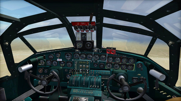 Скриншот из FSX Steam Edition: Consolidated B-24 Liberator Add-On