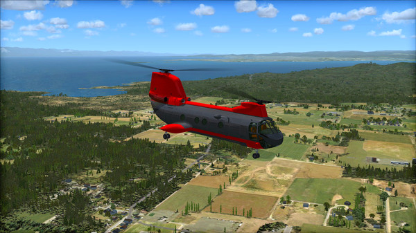 Скриншот из FSX Steam Edition: Boeing Vertol CH-46 Sea Knight™ Add-On