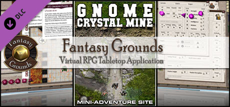 Fantasy Grounds - Compass Point 01: Gnome Crystal Mine (3.5E)