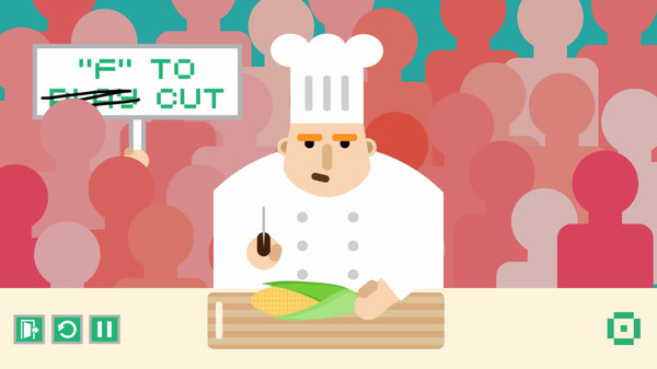 Don't cut your hand game for Linux 1