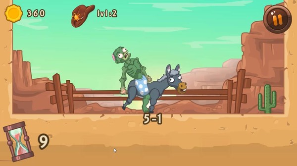Скриншот из Cowboy zombie