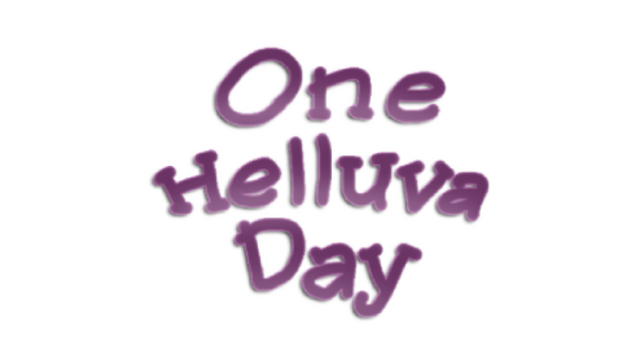One helluva day Logo