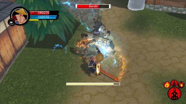 Ninja Avenger Dragon Blade game for Linux 1