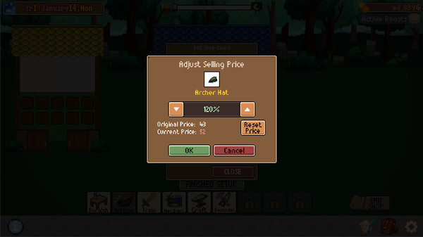 Скриншот из Pixel Shopkeeper