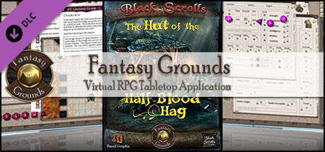 Fantasy Grounds - Black Scroll Games - Hut of Half-Blood Hag (Map Pack) cover art