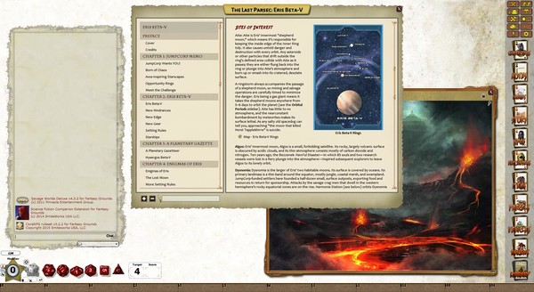 Скриншот из Fantasy Grounds - The Last Parsec: Eris Beta-V (Savage Worlds)