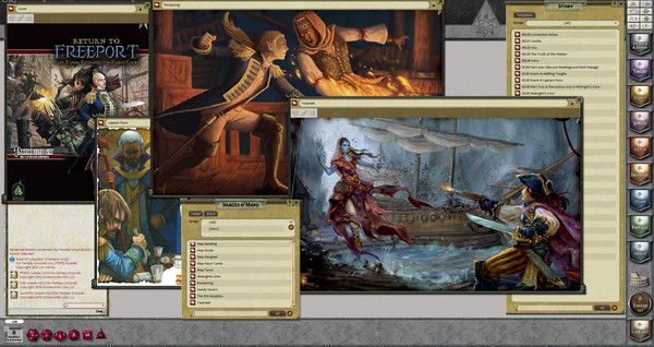 Скриншот из Fantasy Grounds - Return to Freeport Part Three: Storming the Razor Caves (PFRPG)