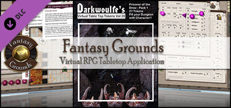 Fantasy Grounds - Darkwoulfes Volume 28 - Prisoner of the Drow 1 (Token Pack)