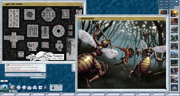 Скриншот из Fantasy Grounds - Hellfrost: The Fey Tower and Deadly Glade (Savage Worlds)