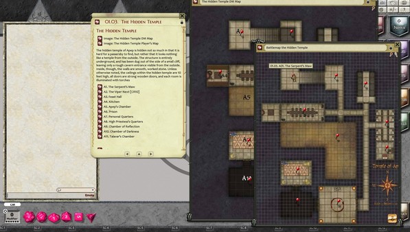 Скриншот из Fantasy Grounds - Shrine of Serpents (PFRPG)