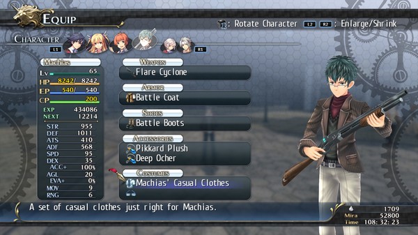 Скриншот из The Legend of Heroes: Trails of Cold Steel - Machias' Casuals